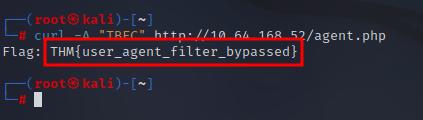 User Agent Bypass
