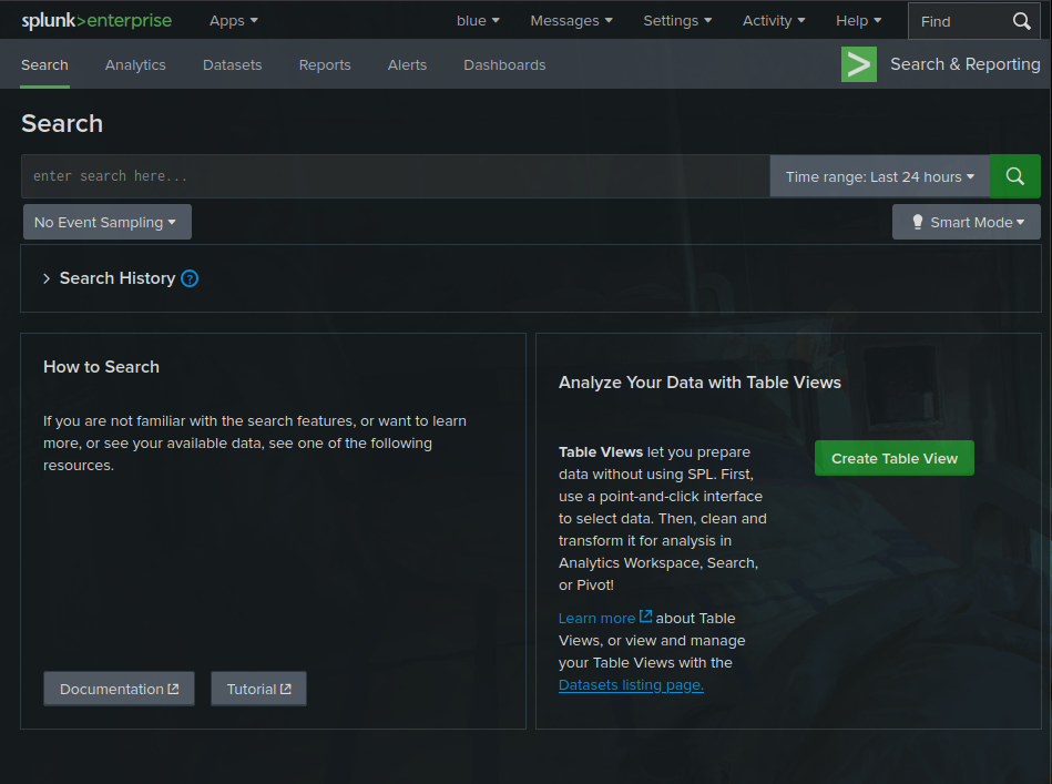 Splunk Dashboard