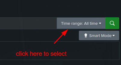 Time Range Settings